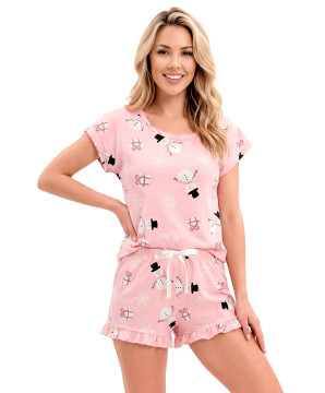 Piżama Donna Snowman Short