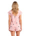 Piżama Donna Snowman Short