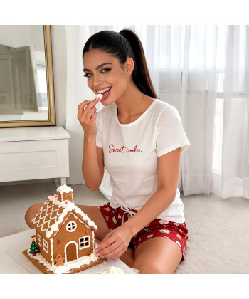 Piżama Donna Cookie Short