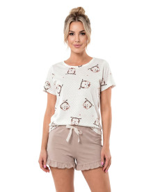 Piżama Donna Sova Short